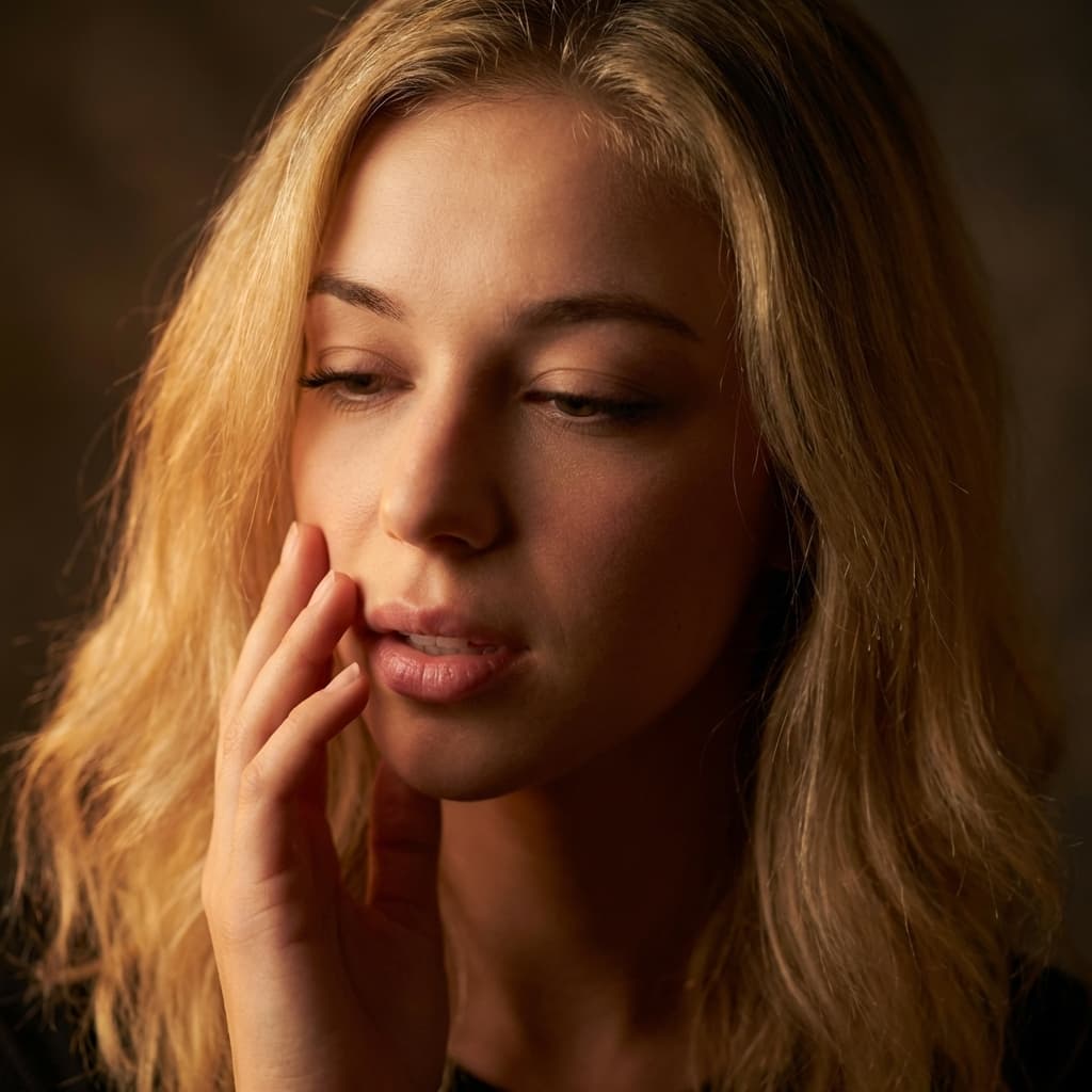 Nikita — in a rare quiet moment